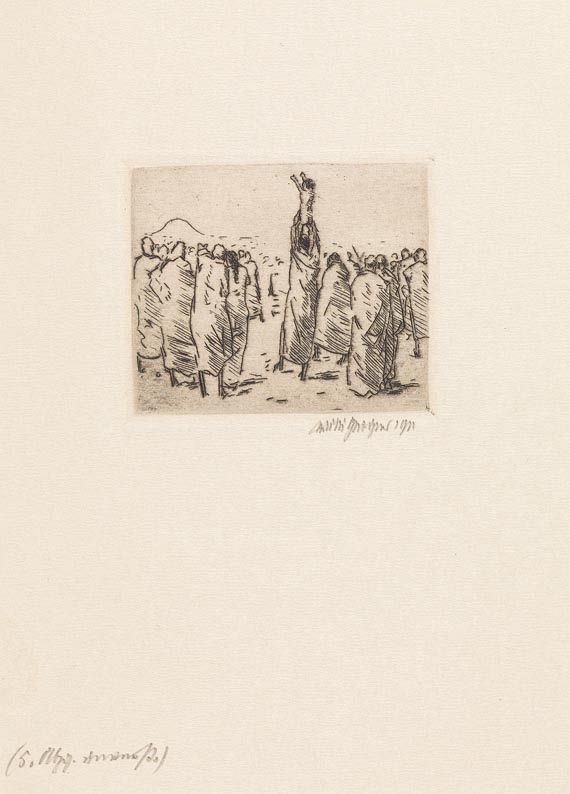 Willi Geiger - Die Kreuzigung. 1911 - 