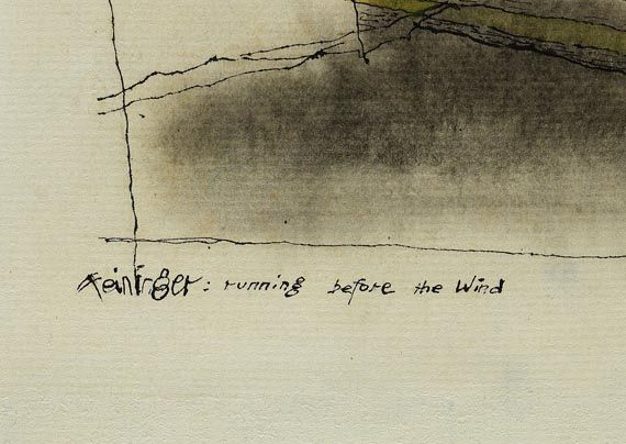 Lyonel Feininger - Running before the Wind - 