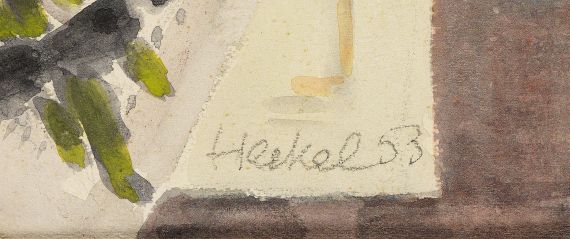 Erich Heckel - Mädchenbildnis - 