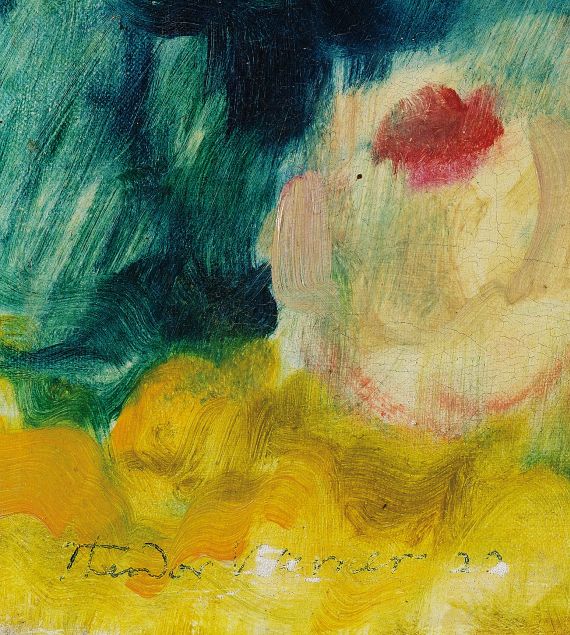Theodor Werner - Pfingstrosen - 