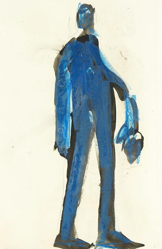HAP Grieshaber - Figurenstudie - 