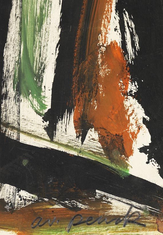 A. R. Penck (d.i. Ralf Winkler) - Stehende Frauenfigur - 