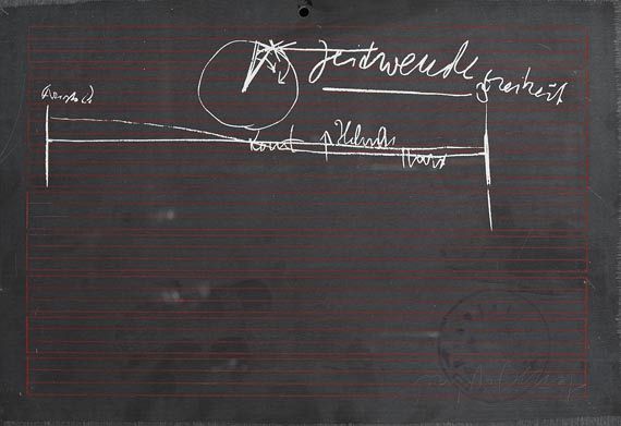 Joseph Beuys - Schiefertafel - 