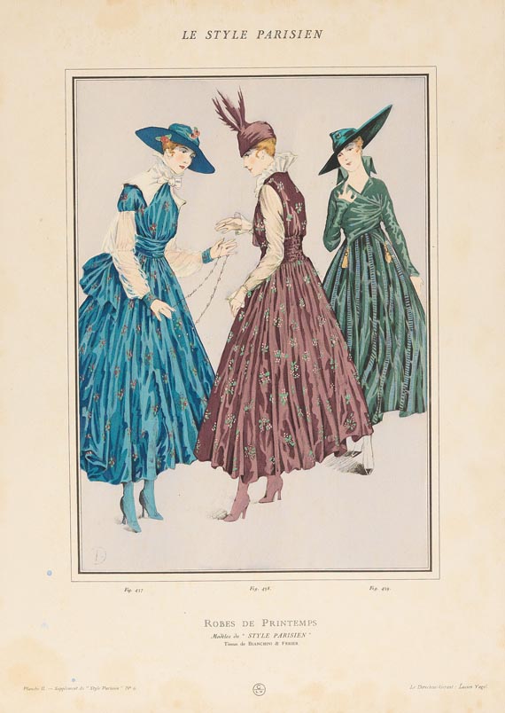   - Le Style parisienne. 1915-16. - 