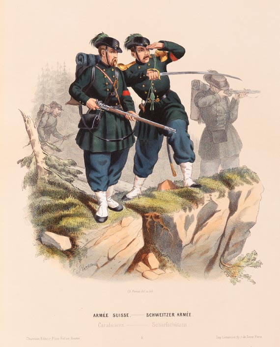 Mode - Perron, Ch., Types Militaires de L