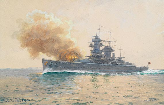 Hans Bohrdt - Panzerschiff "Admiral Graf Spee"