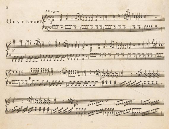 Wolfgang Amadeus Mozart - Entführung aus dem Serail. Ca. 1790.