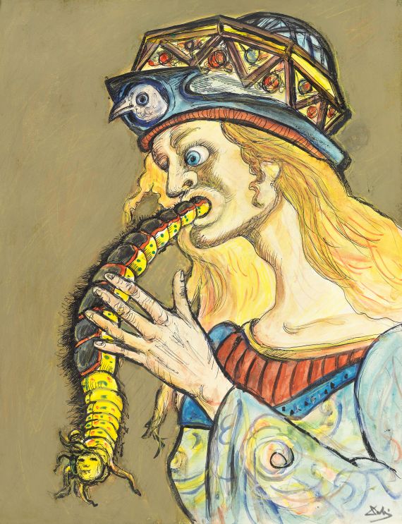 Salvador Dalí - Projet pour "La Flûte enchantée"