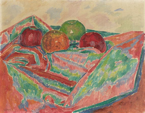 Walter Ophey - Stillleben mit Äpfeln