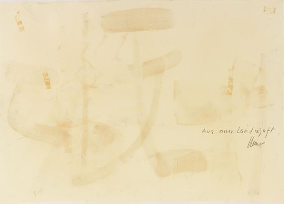 Fritz Winter - Aus einer Landschaft - 
