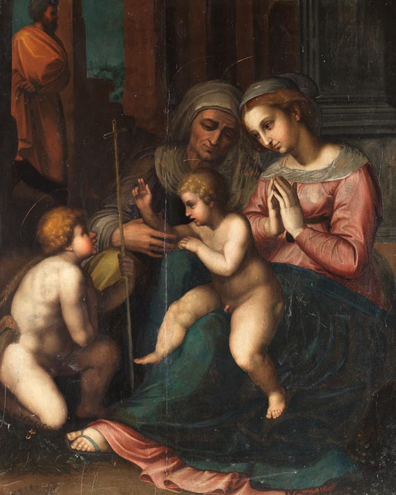 Raffaello Sanzio gen. Raffael - Nach - Madonna del divino amore