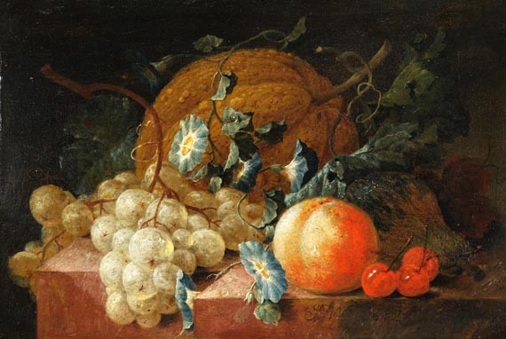  Deutschland - Gemäldepaar: Früchtestillleben - 