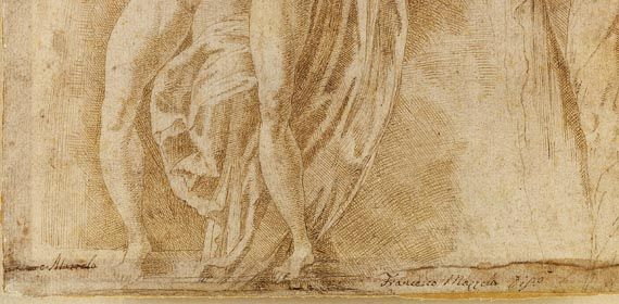 Francesco Mazzola gen. Parmigianino - Nach - Vulkan überrascht Venus und Mars - 