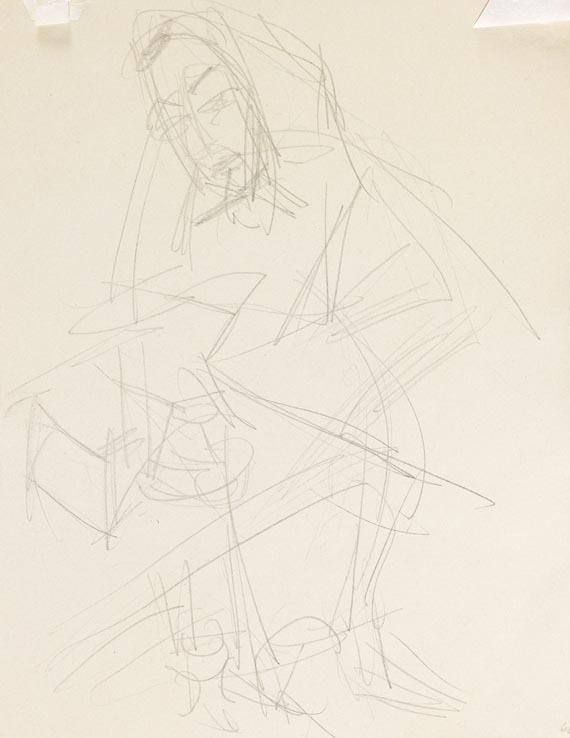 Ernst Ludwig Kirchner - Männerporträt - 
