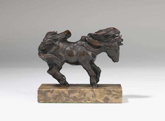 Renée Sintenis - Shetlandpony im Wind - 