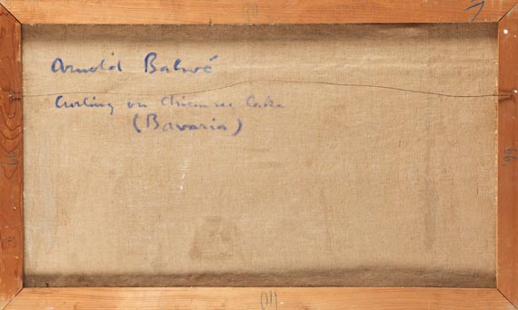 Arnold Balwé - Curling auf dem Chiemsee -