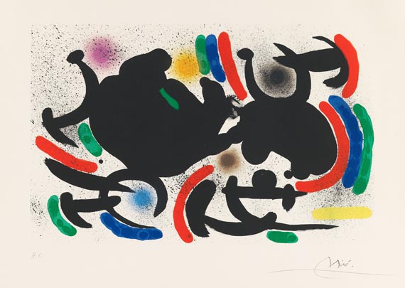 Joan Miró - Aus: Joan Miró Lithographe I