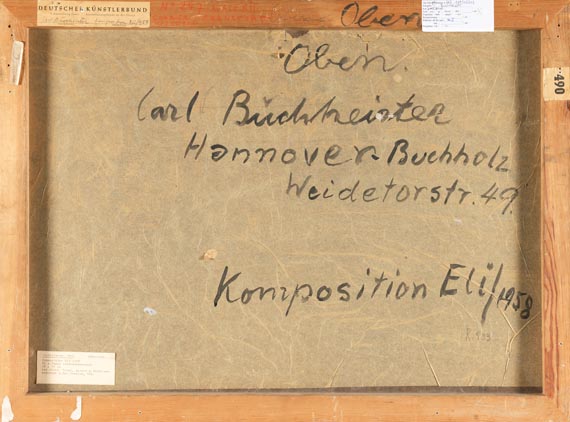 Carl Buchheister - Komposition Eli - 
