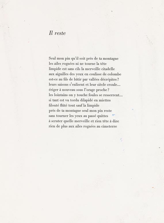 Arnulf Rainer - Übermalung - 