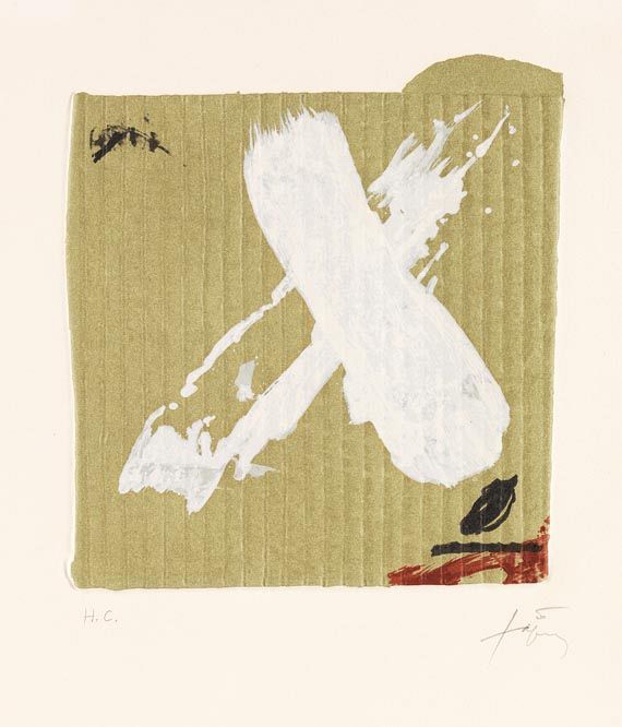 Antoni Tàpies - Ohne Titel