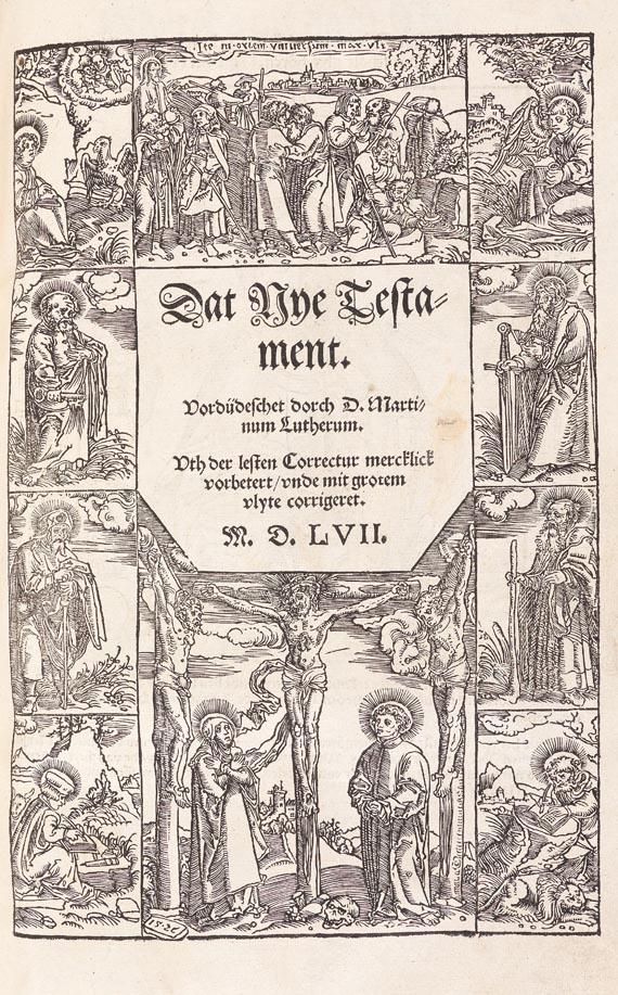Biblia germanica - Biblia germanica inferior. Wittenberg 1558