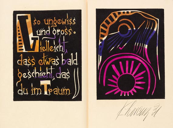Karl Lorenz - Turmpresse Rainer Maria Rilke 1931 - 
