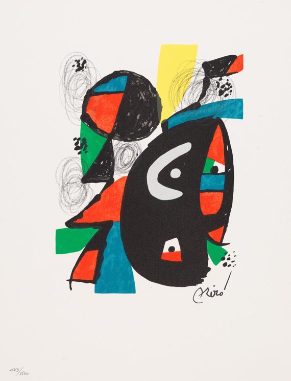 Joan Miró - La Mélodie acide 1980 Normalausgabe
