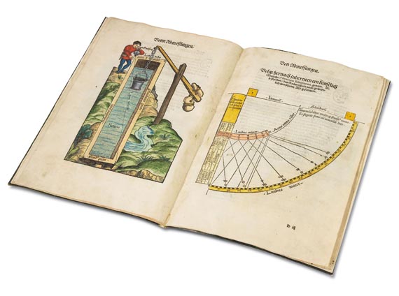 Johannes Stoeffler - Von künstlicher Abmessung. 1536. - 