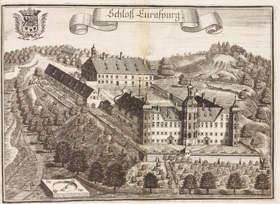 Michael Wening - Topographia bavariae 1701-1726, 4 Bde. - 