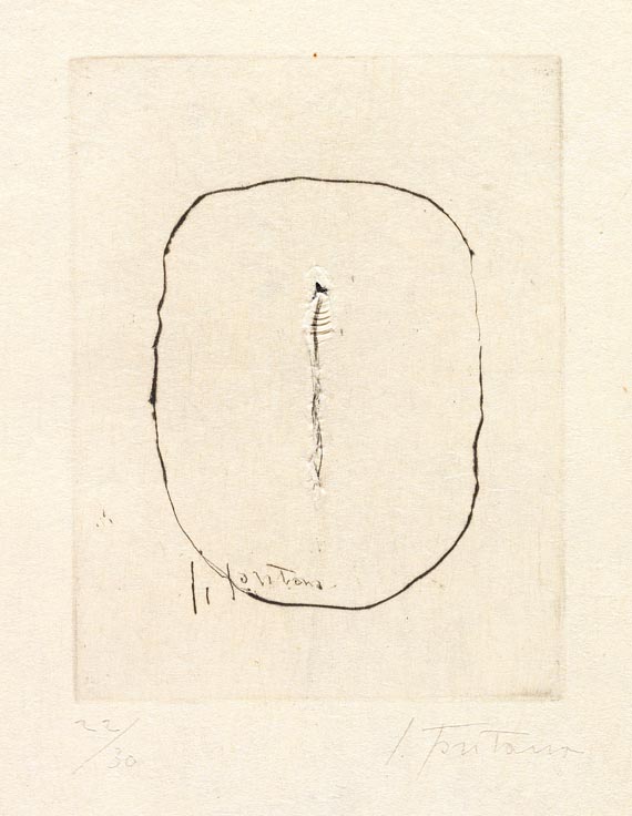 Juan-Eduardo Cirlot - Lucio Fontana, 1966