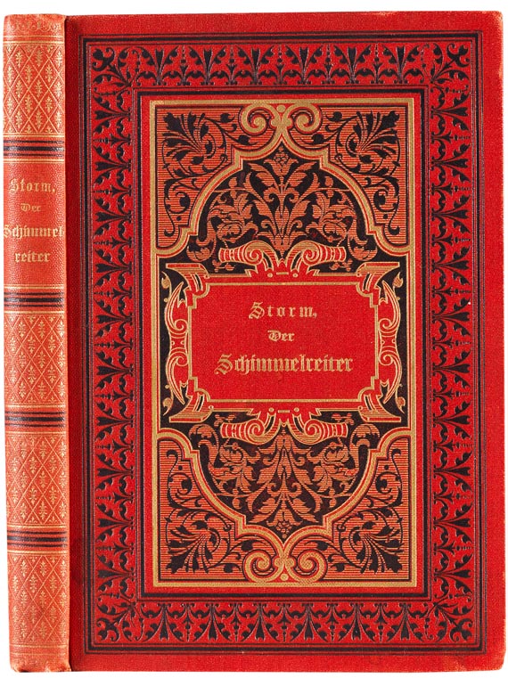 Theodor Storm - Der Schimmelreiter. Erste Buchausgabe 1888.