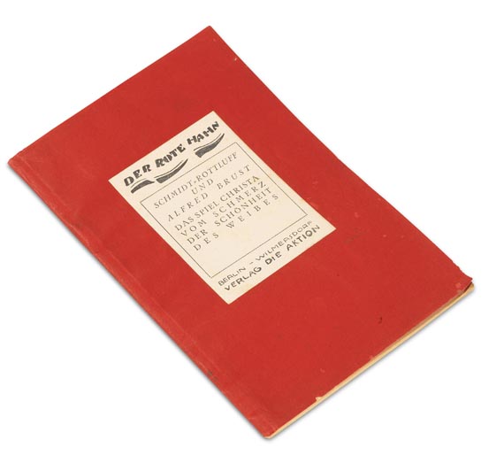 Karl Schmidt-Rottluff - Brust, A., Das Spiel Christa, 1918 - Cover