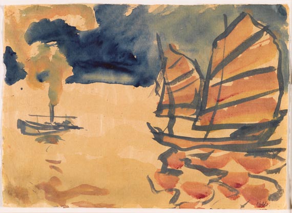 Emil Nolde - Dschunken - 