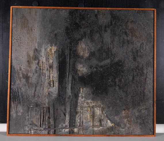 Edward Kienholz - Ohne Titel (Broom Painting) - 