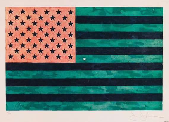 Jasper Johns - Flag - Moratorium