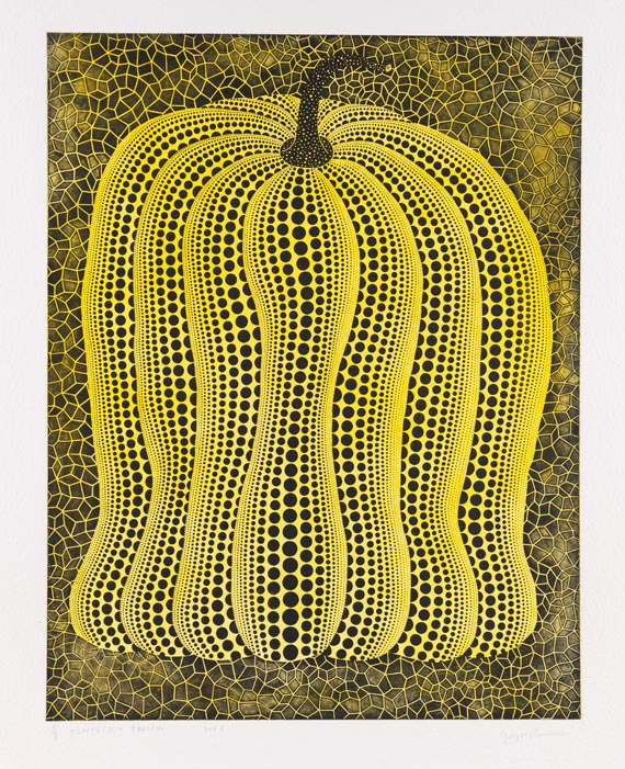 Yayoi Kusama - Pumpkin - yellow - 