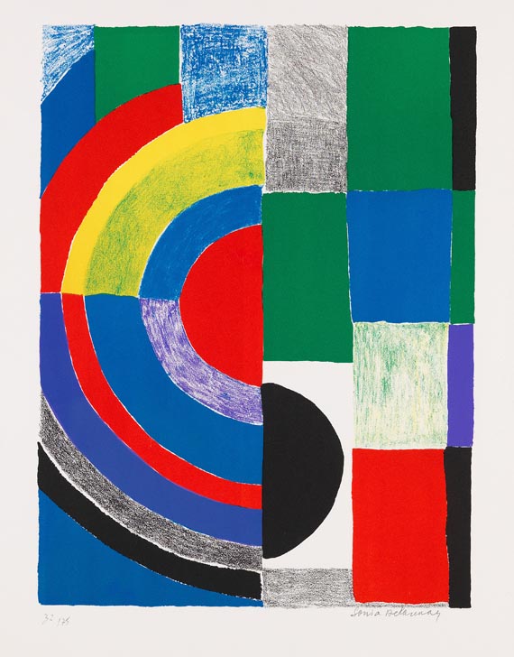 Sonia Delaunay-Terk - Rythme Coloré