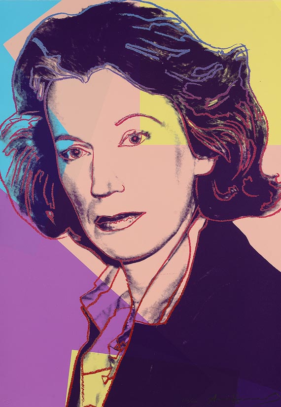 Andy Warhol - Mildred Scheel