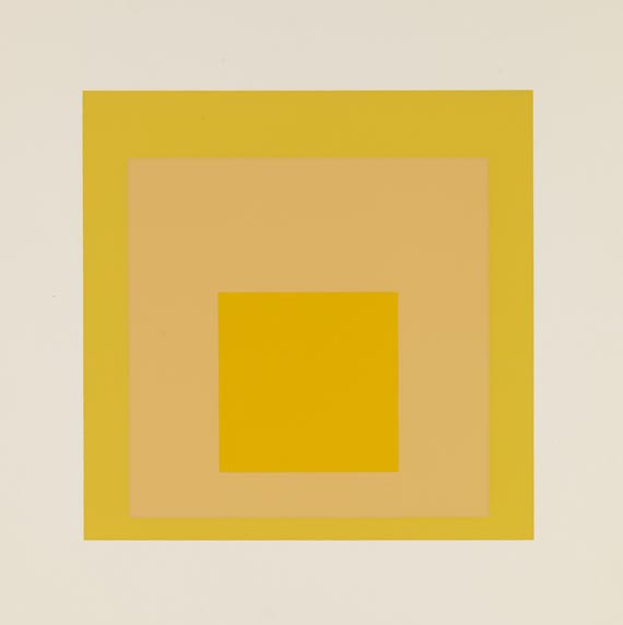 Josef Albers - Homage to the square: soft edge - hard edge - 