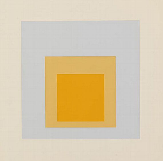 Josef Albers - Homage to the square: soft edge - hard edge