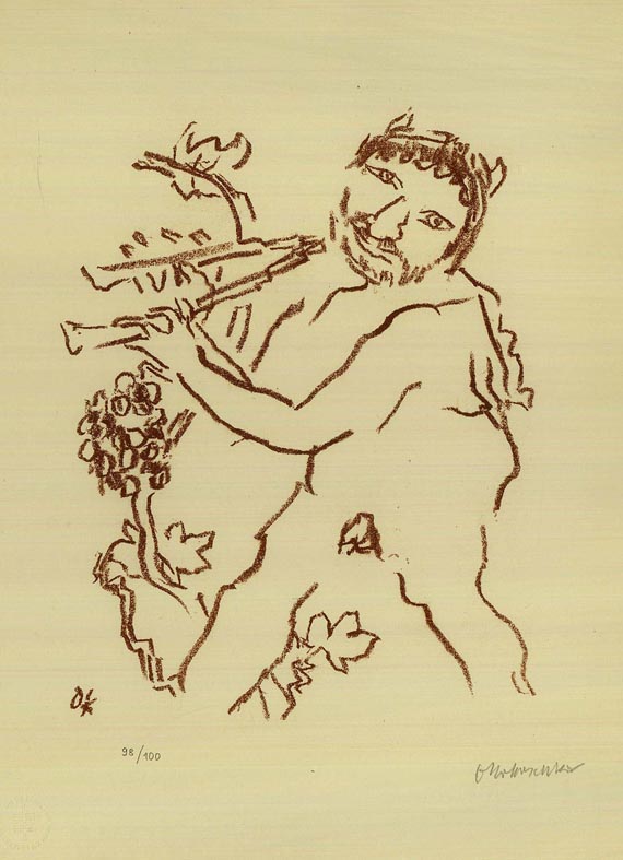 Oskar Kokoschka - Schir-Haschirim. 1977.