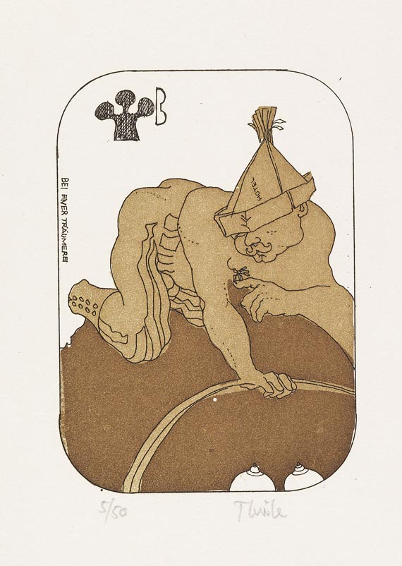 Peter Thiele - Kartenspiel. 1990. - 