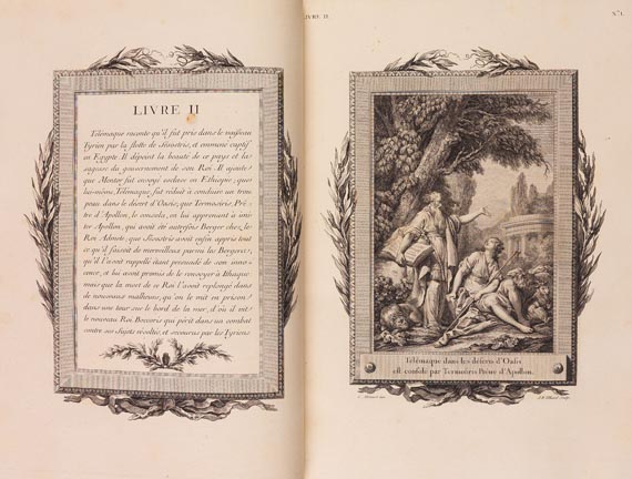 Francois Fénelon - Les aventures de Télémaque. 1773-1785 - 