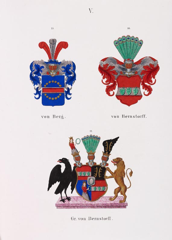 J. H. Tiedemann - Mecklenburgisches Wappenbuch. 1837 - 