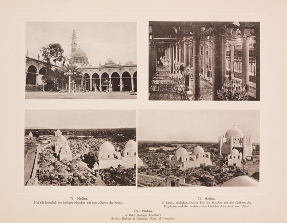 Bernhard Moritz - Bilder aus Palästina, Nord-Arabien und dem Sinai. 1916 - 