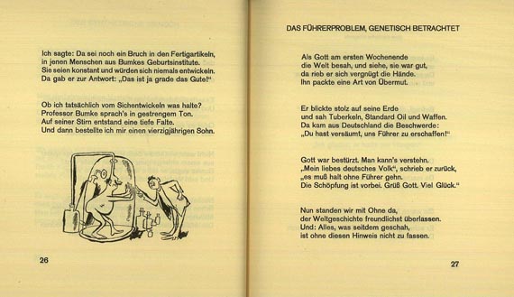 Erich Kästner - Gesang zwischen den Stühlen. 1932