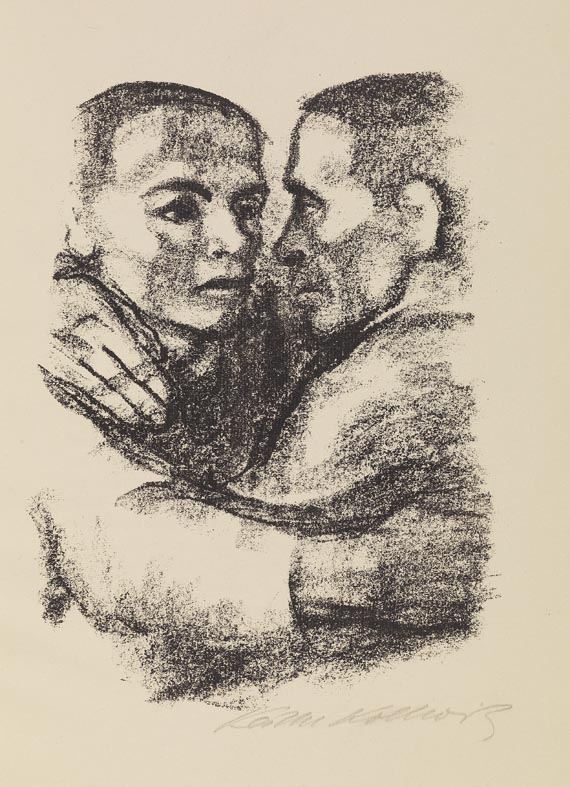 Käthe Kollwitz - Der singende Soldat (1924)