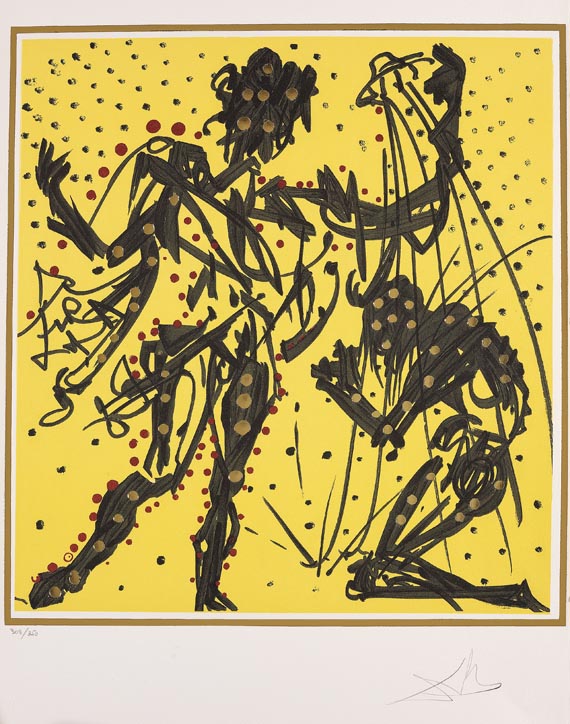 Salvador Dalí - Knights of the round table (1977) - 