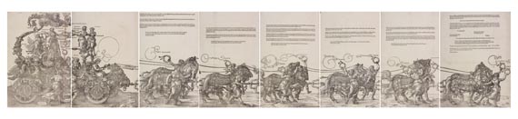 Albrecht Dürer - Der große Triumphwagen. 5. Ausgabe. 1589 - 