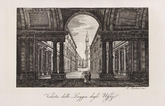 Alessandro Bulgarini - Guide de Florence. 1840 - 